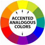 accented analogous colors