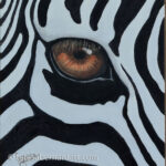 zebra painting