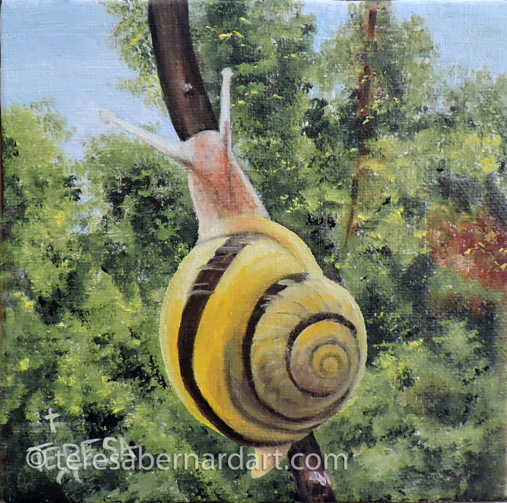 Gove Snail painting no 2