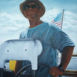 Portrait of Robert painting