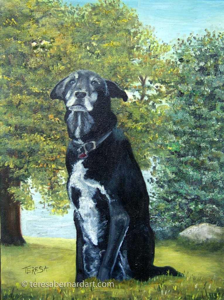 pet portrait painting