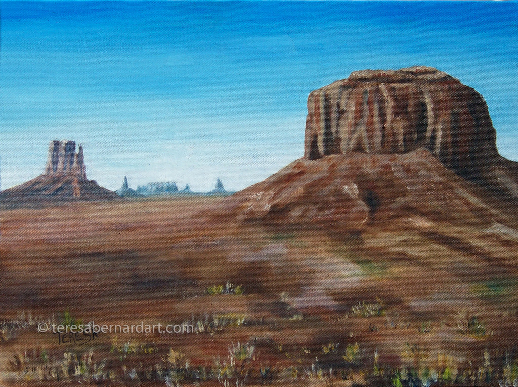 Monument Valley painting