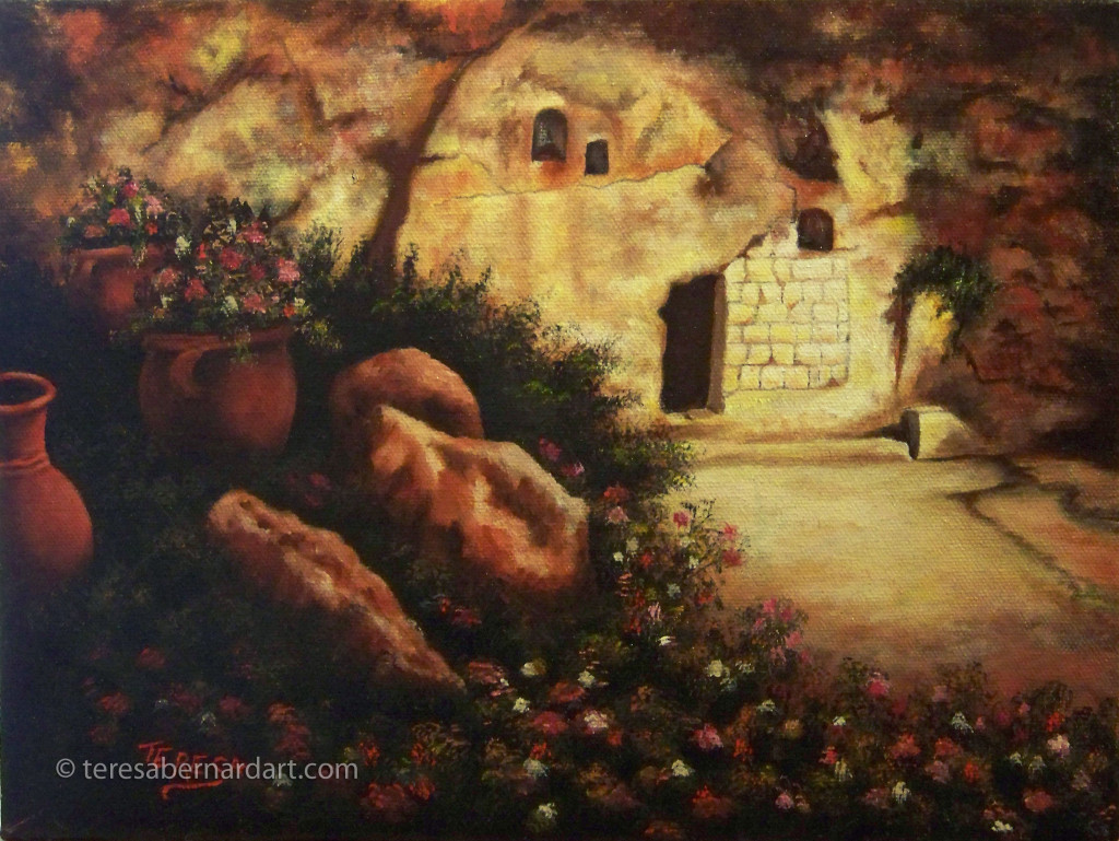 Garden Tomb painting