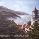 paintings of lighthouses