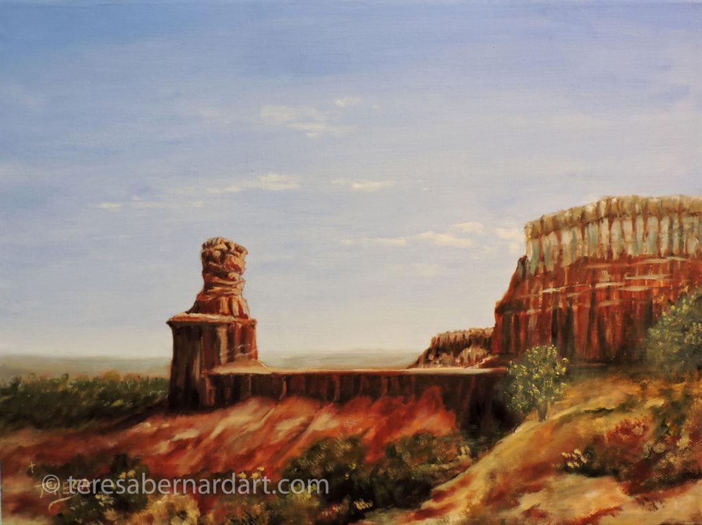 palo duro canyon painting