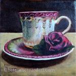 fine china teacup still life