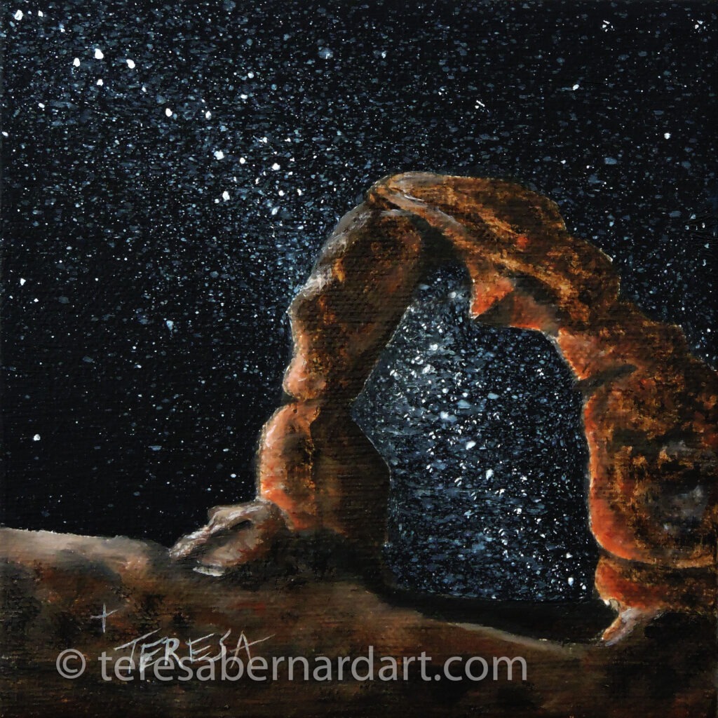 Delicate Arch painting