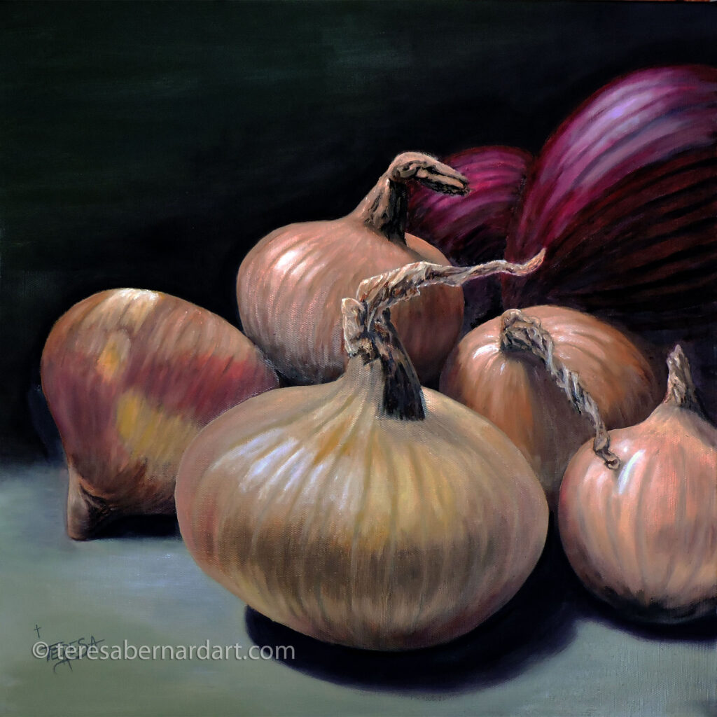 onions painting