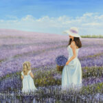 lavender flower paintings 