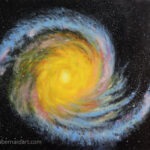 galaxy painting