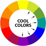 cool colors on the color wheel