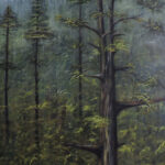 trees painting