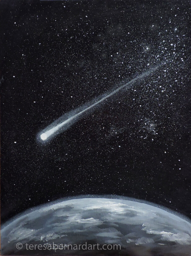 Comet painting