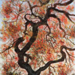 autumn shade tree painting